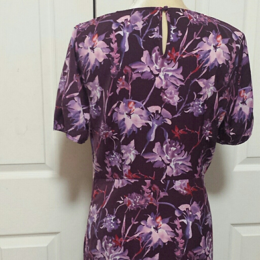 NWOT Who What Wear floral dress size M - Picture 6 of 7